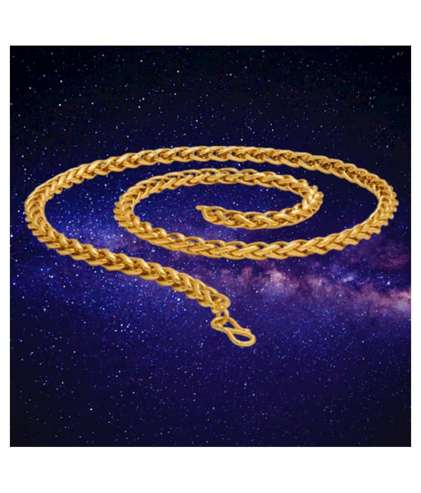 shankhraj mall Gold Plated Chain ( Set of 1 )