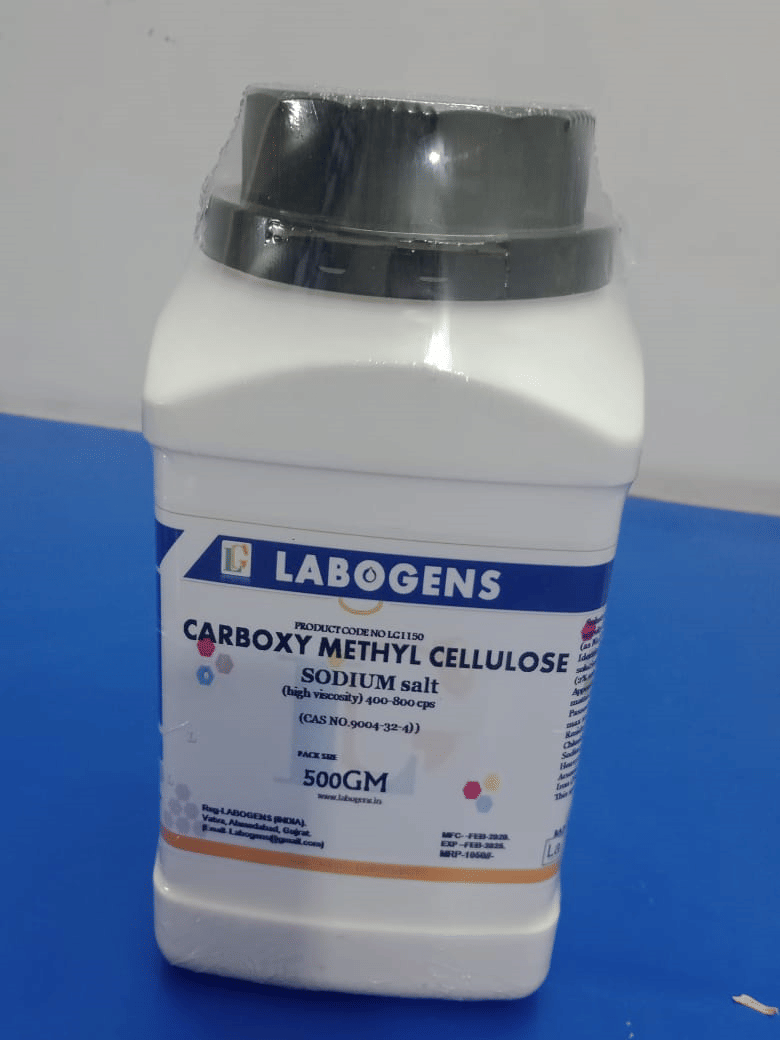 CARBOXY METHYL CELLULOSE (CAS NO.9004-32-4) 500 GM