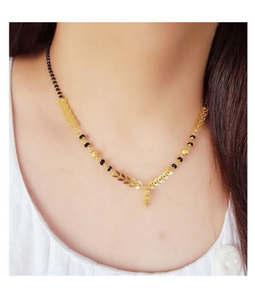 gold plated mangalsutra