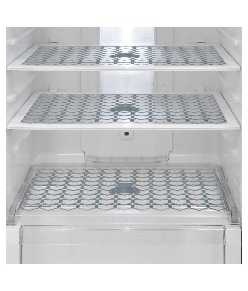     			Revexo Set of 6 PVC Gray Fridge Mats