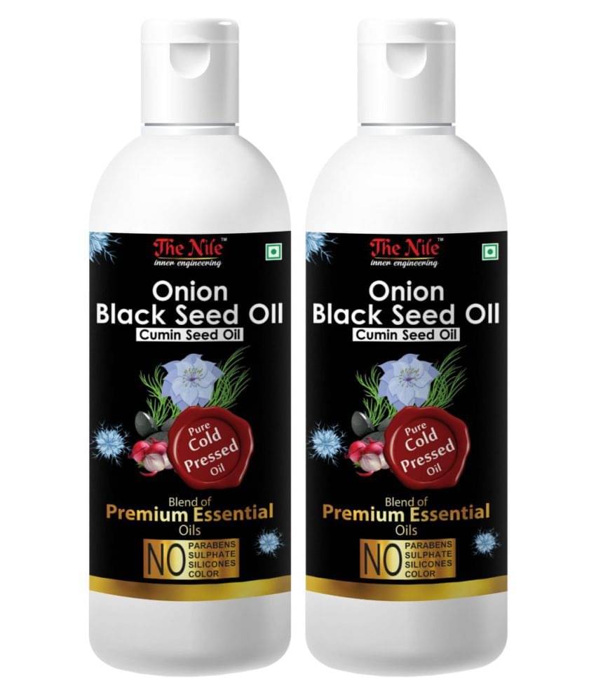 The Nile Onion Black Seed 150 ML & Onion Black Seed 200 ML 350 mL Pack of 2 The Nile Onion Black Seed 150 ML & Onion Black Seed 200 ML 350 mL Pack of 2