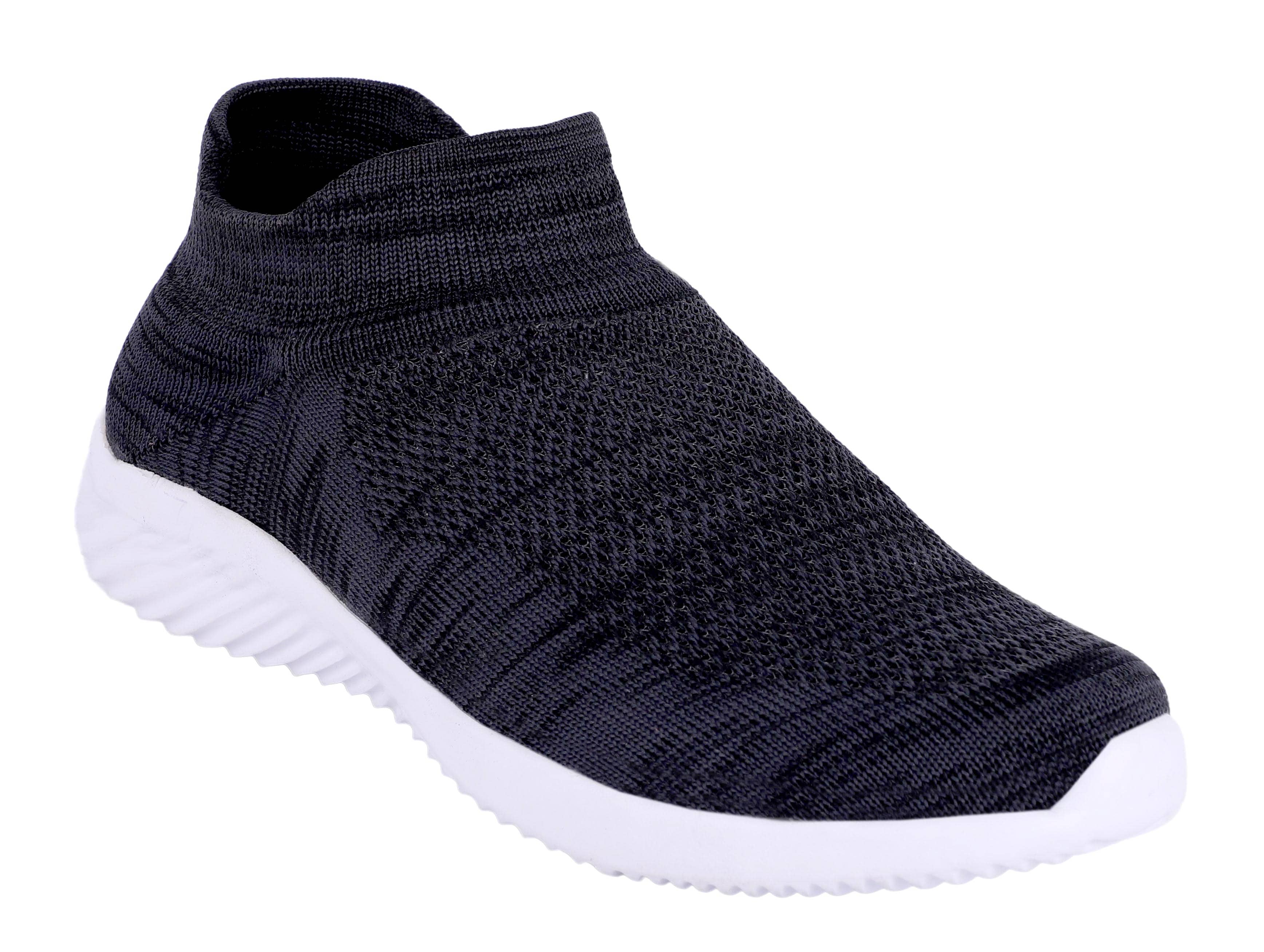 Aadi Black Men's Slip-on Shoes - Casual Shoes | Buy online on ZillyBuy