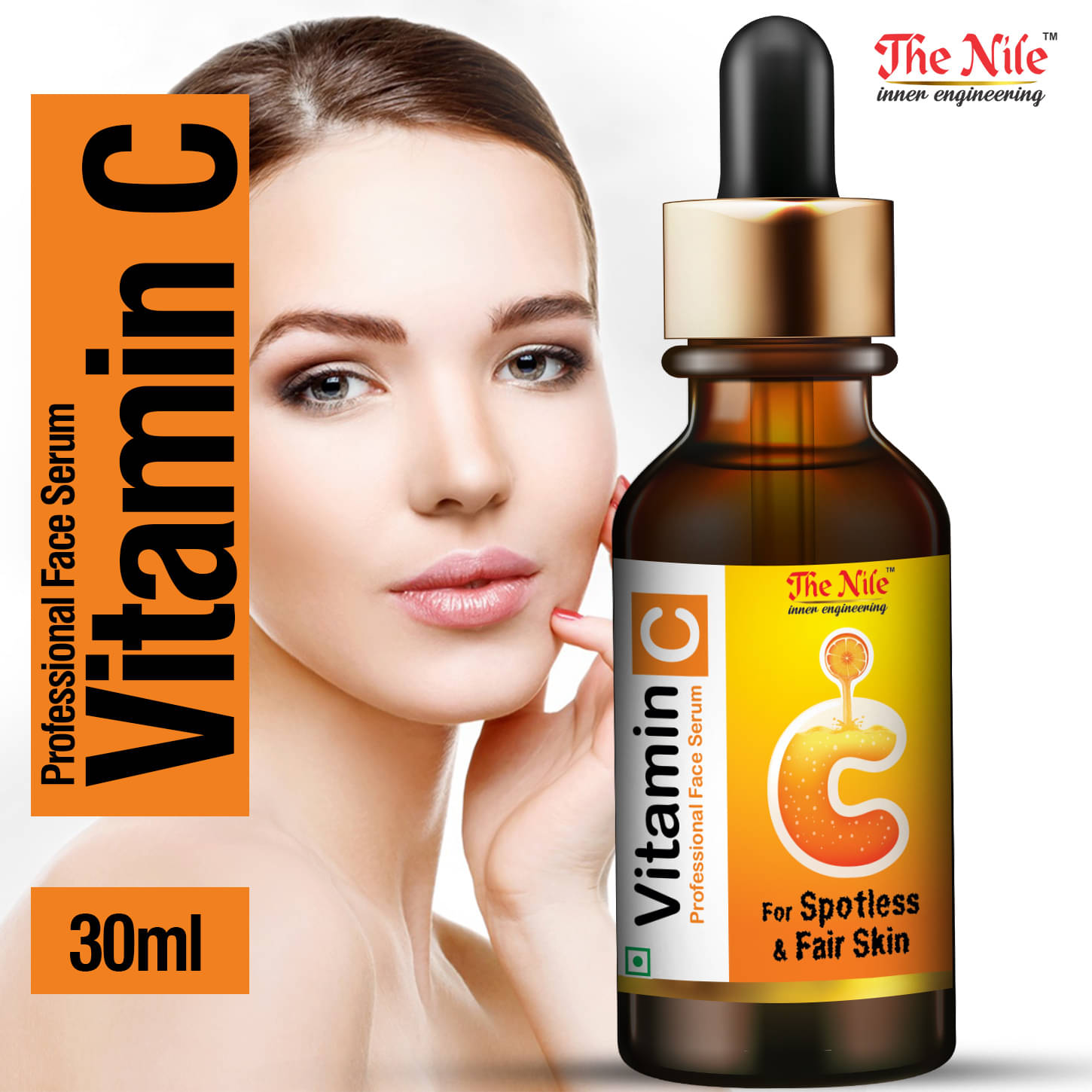 The Nile Professional Vitamin C For Spotless & Fair Skin Face Serum 30 mL The Nile Professional Vitamin C For Spotless & Fair Skin Face Serum 30 mL
