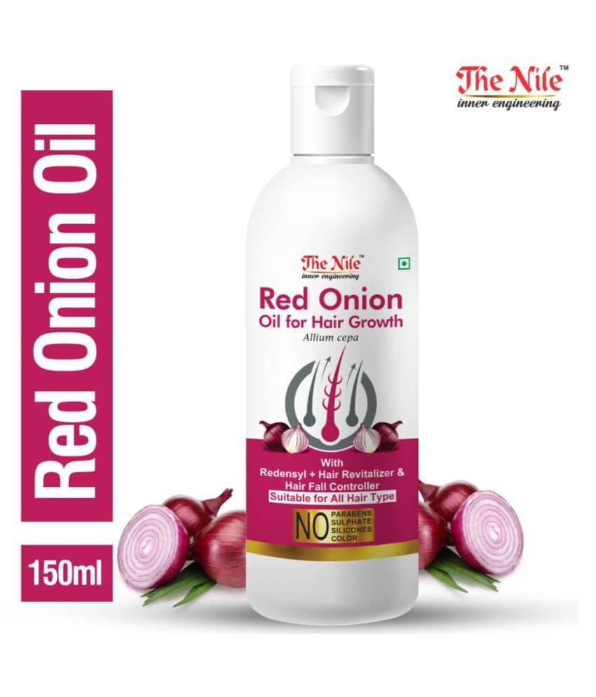     			The Nile Red Onion Oil with Redensyl + Hair Revitalizer 150 mL