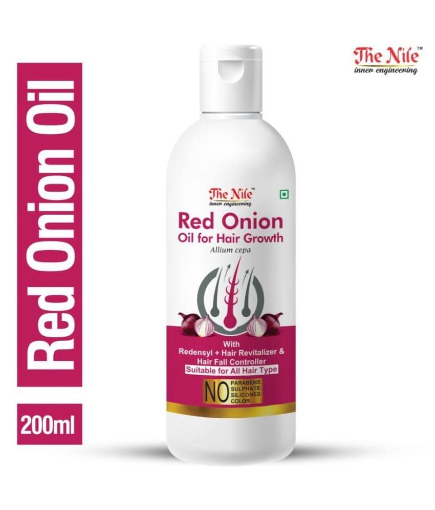     			The Nile Red Onion Oil with Redensyl + Hair Revitalizer Oil 200 mL