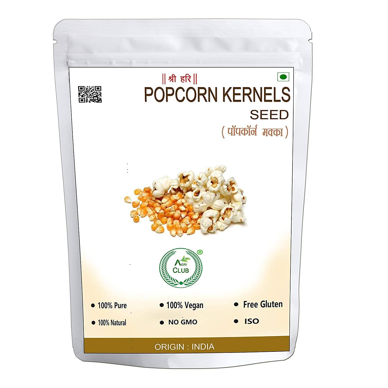     			Agri Club Popcorn kernels Seed 2 kg