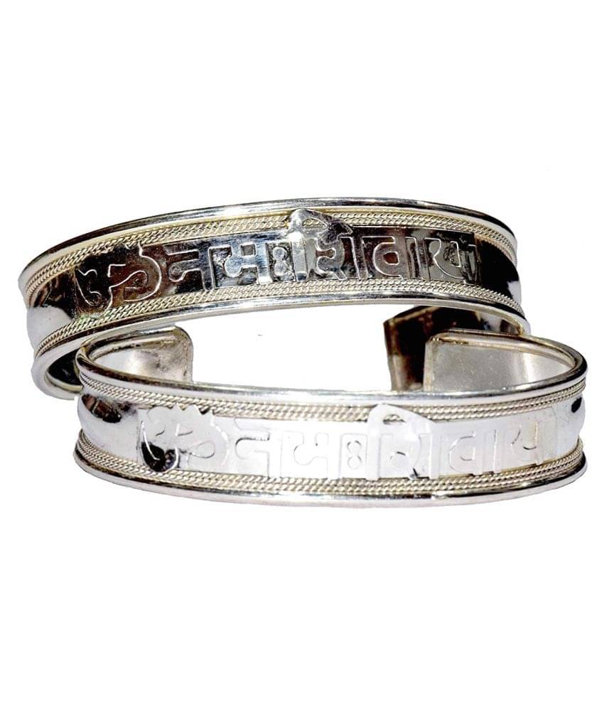 rudradivine- Silver Kada (Pack of 1) rudradivine- Silver Kada (Pack of 1)