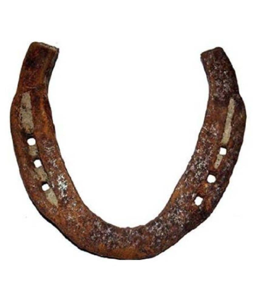 Astrodidi Original Black Horse Shoe Ghode Ki Naal Decorative Showpiece