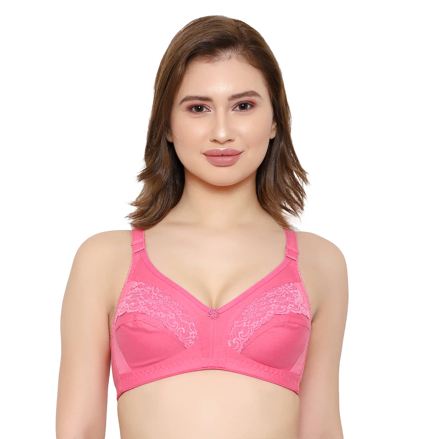 KYODO Poly Cotton Shaping Bra - Pink