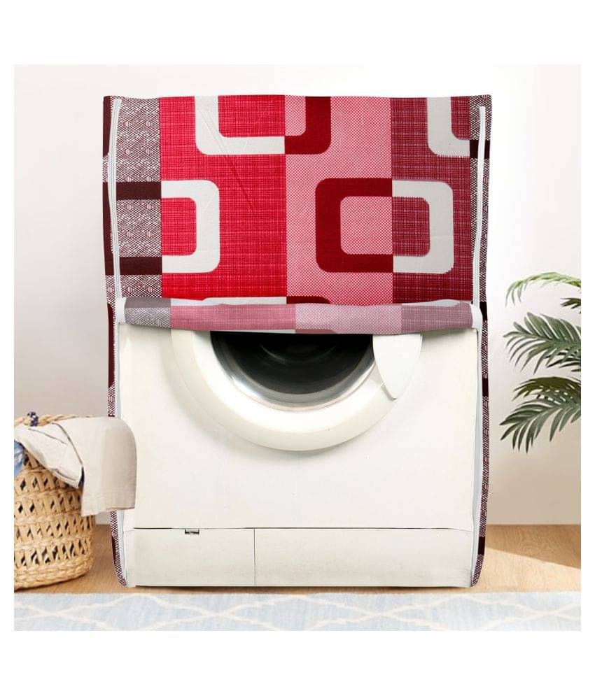 E-Retailer Single Polyester Purple Washing Machine Cover for Universal Front Load E-Retailer Single Polyester Purple Washing Machine Cover for Universal Front Load