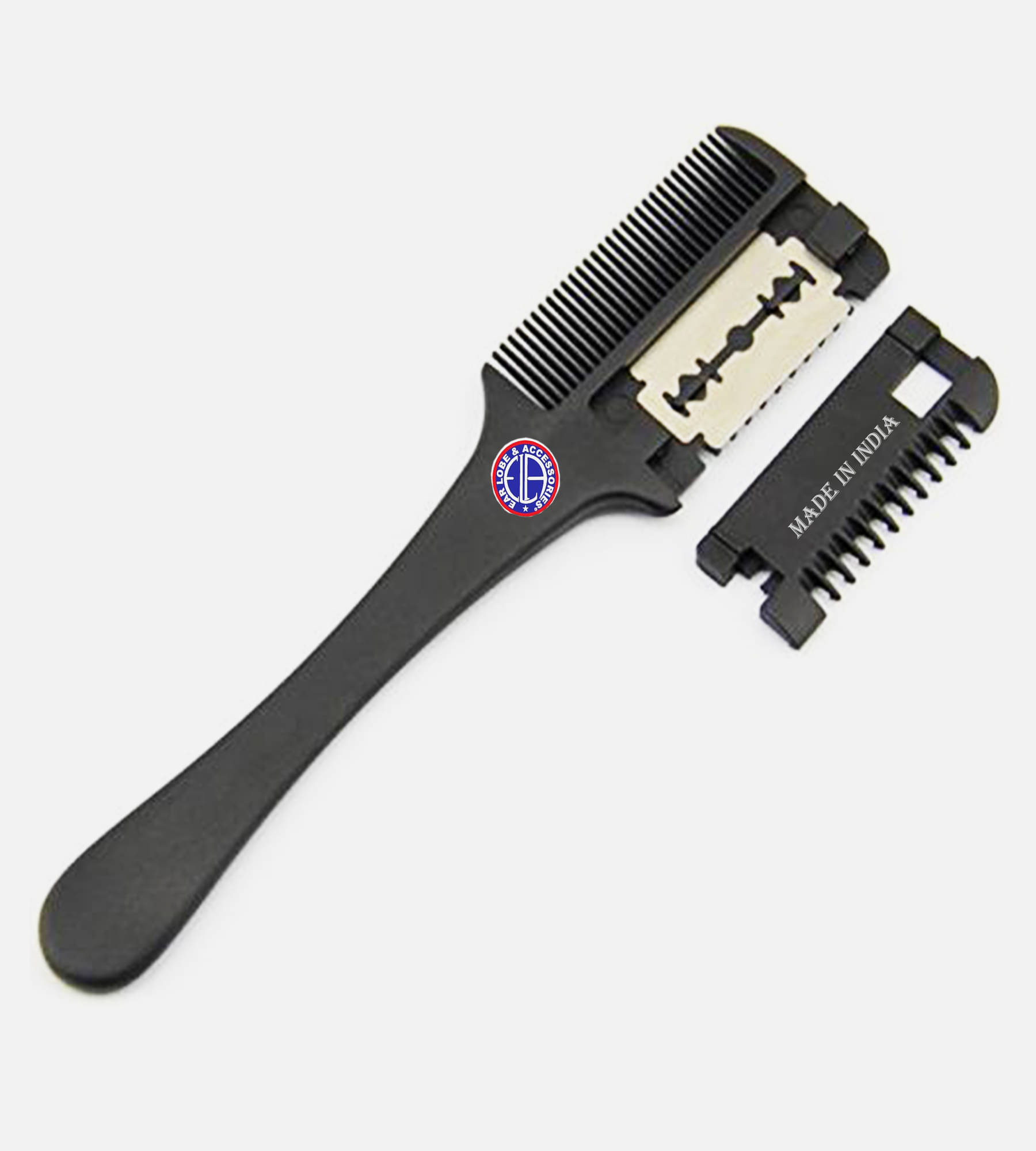     			Ear Lobe & Accessories Quality Barber Scissor for Hair Cut, Styling Razor Comb, Hairdressing Tool 1pc