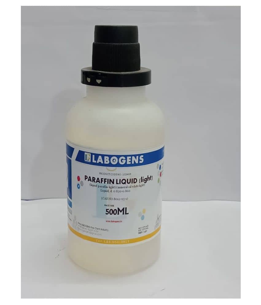 PARAFFIN LIQUID (light) (CAS NO.8012-95-1) 500 ML