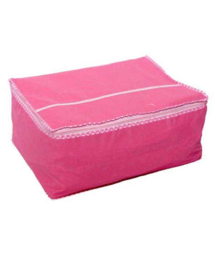     			RAJA Pink Saree Covers - 1 Pc