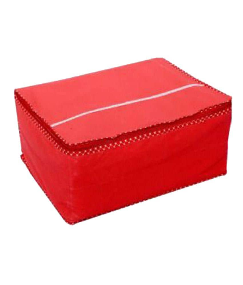 RAJA Red Saree Covers - 1 Pc