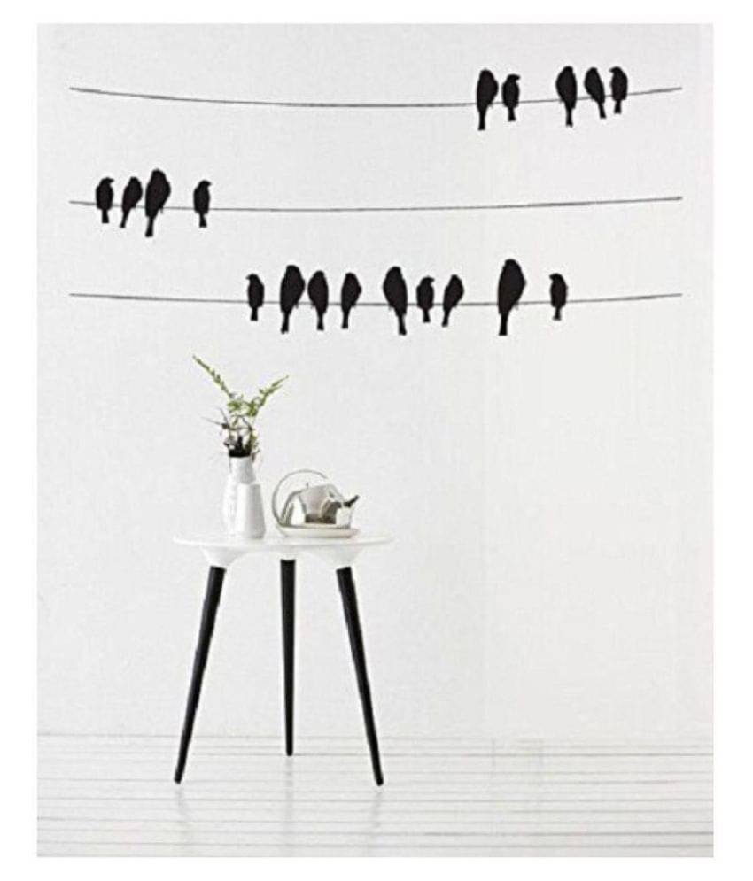    			Print Mantras Birds On a String Wallstickers Nature Sticker ( 70 x 140 cms )