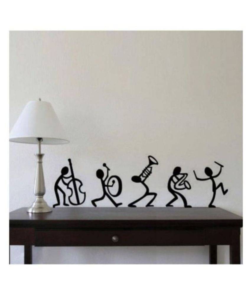     			Print Mantras Happy Band Music Sticker ( 30 x 100 cms )