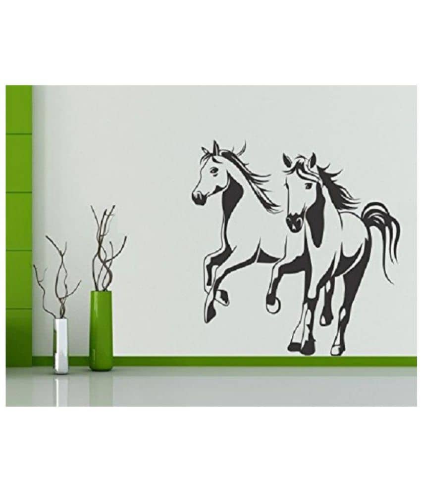 Print Mantras animal Animals Sticker ( 60 x 55 cms )