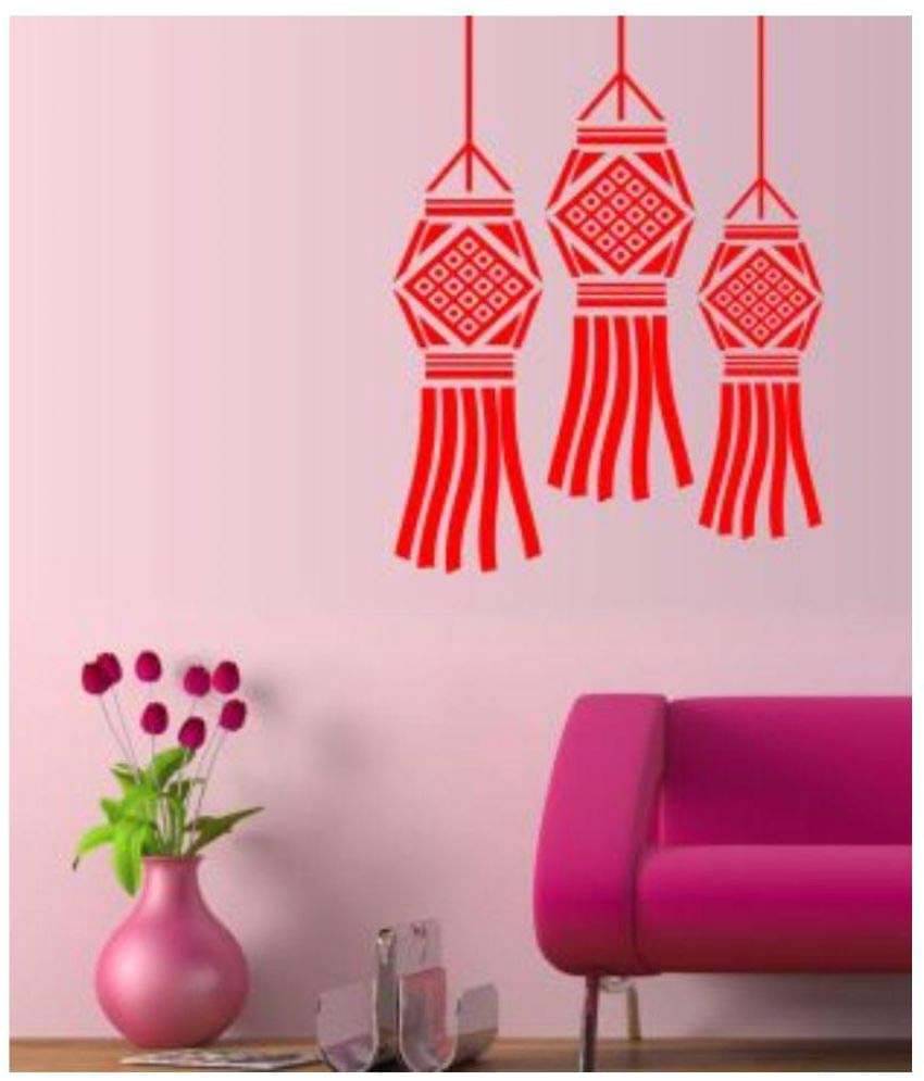 Print Mantras festive Festive Sticker ( 90 x 100 cms ) Print Mantras festive Festive Sticker ( 90 x 100 cms )
