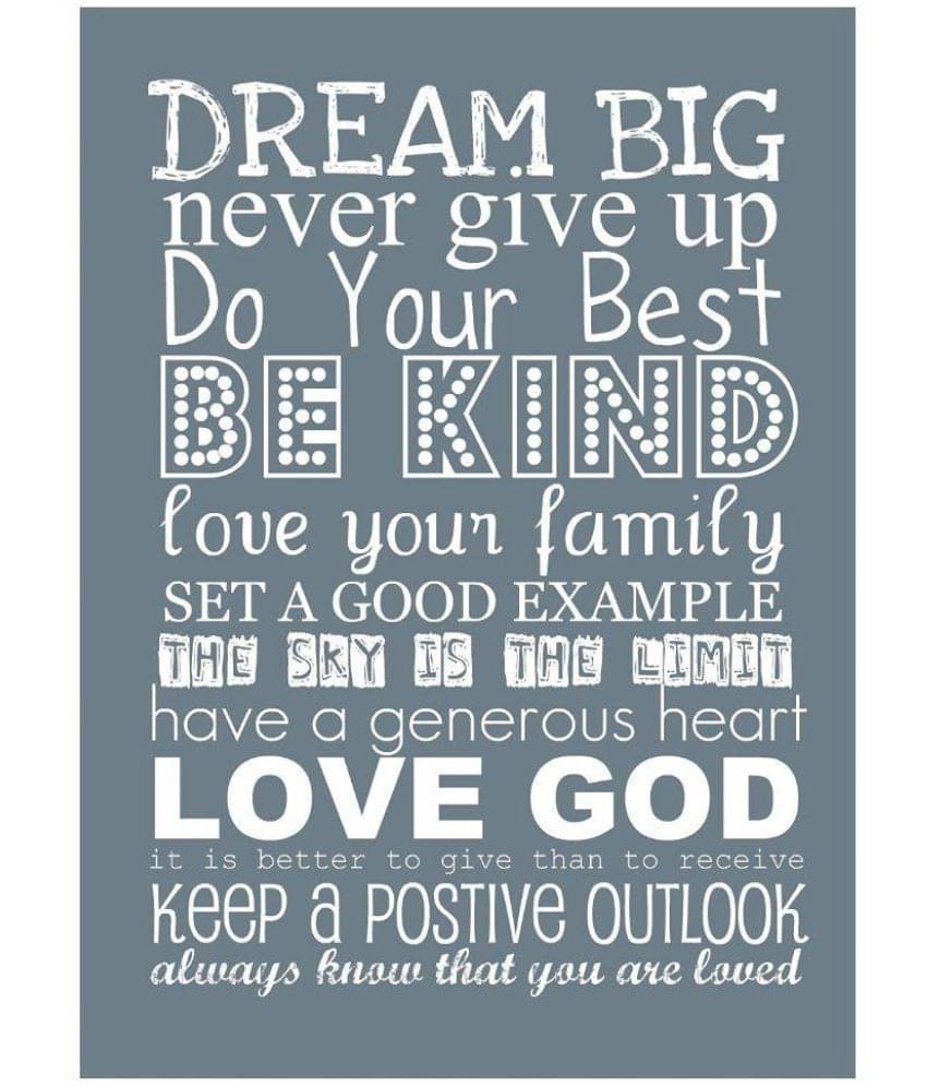 Print Mantras motivational/quotes Motivational/Quotes Sticker ( 45 x 30 cms ) Print Mantras motivational/quotes Motivational/Quotes Sticker ( 45 x 30 cms )