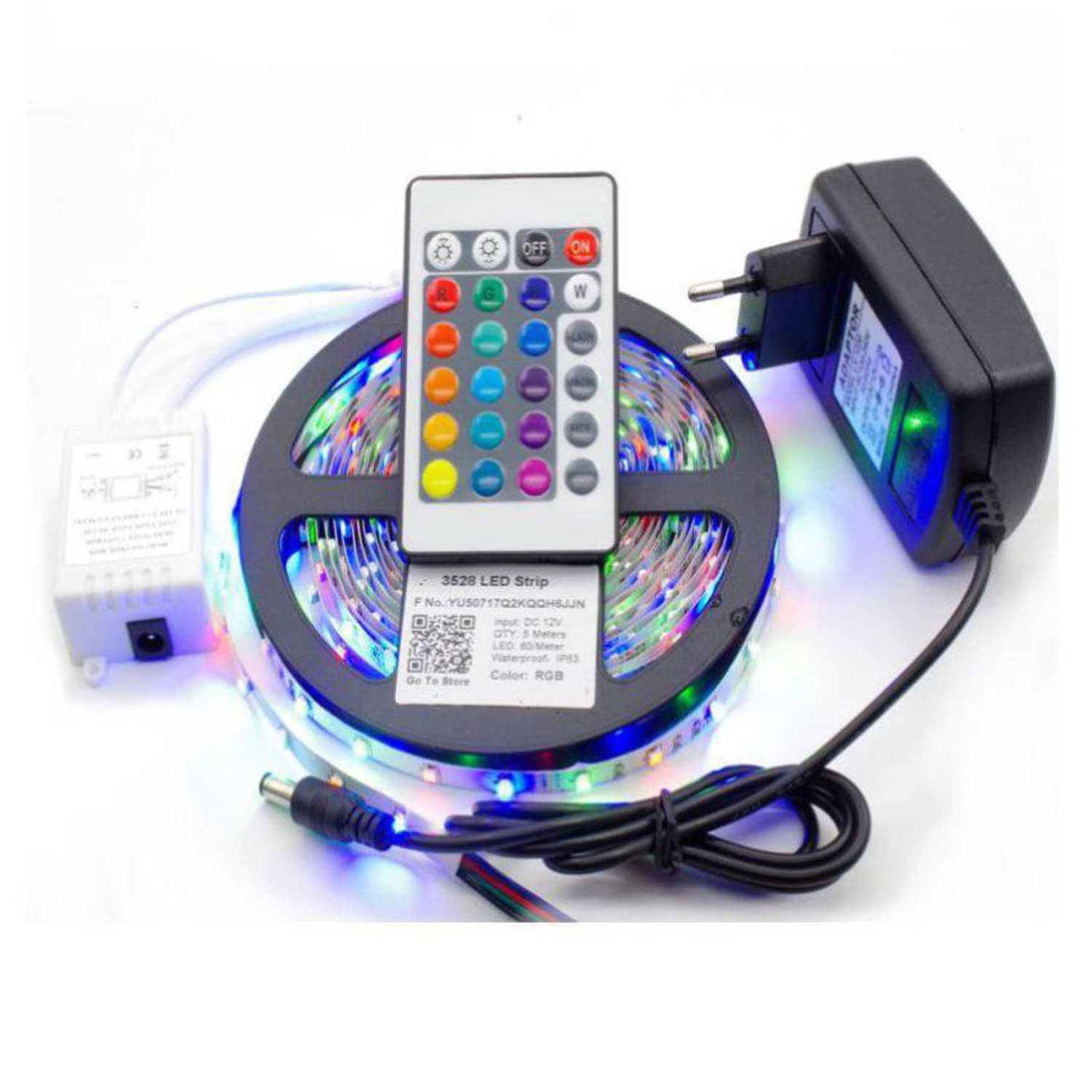     			Stylopunk 5 Mtr  Rope Light / Waterproof LED Strips Multi