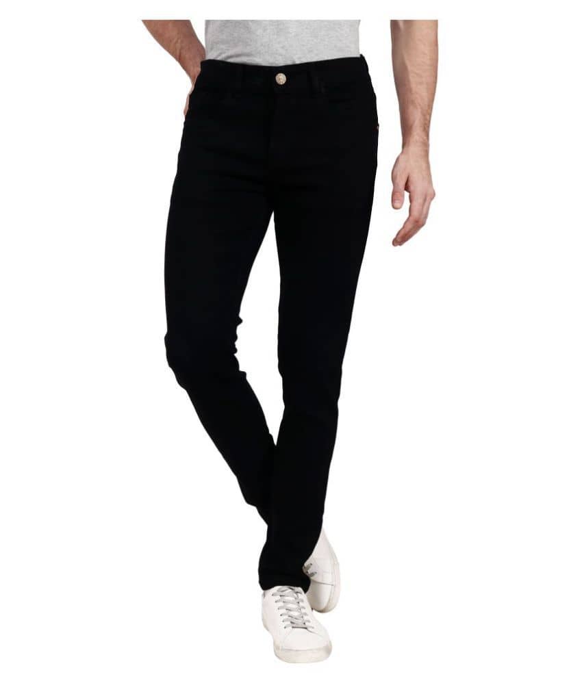 ZAYSH Black Regular Fit Jeans - Jeans | Buy online on ZillyBuy