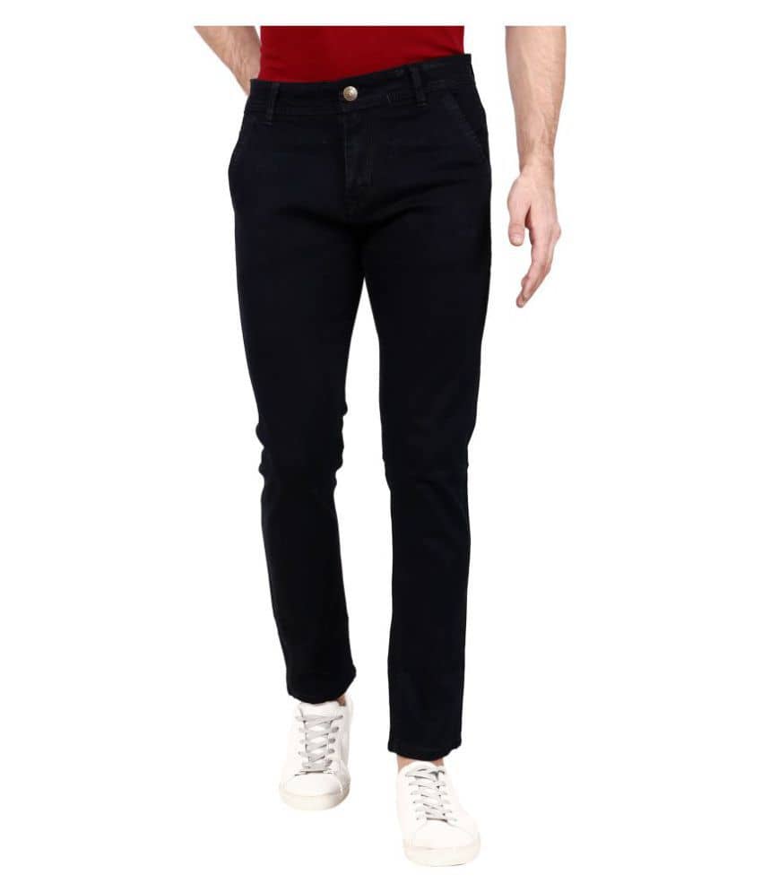 ZAYSH Black Regular Fit Jeans - Jeans | Buy online on ZillyBuy