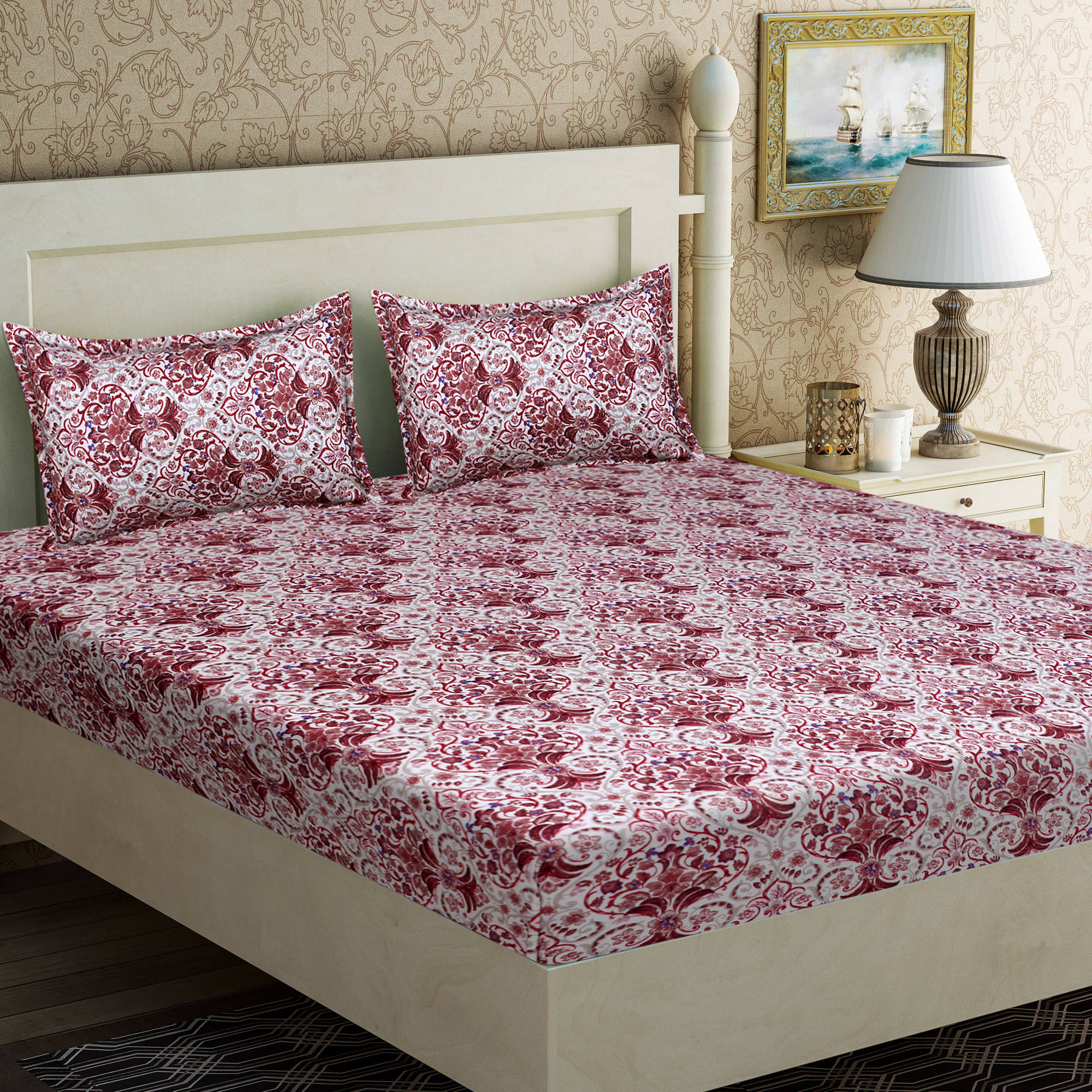 Home Candy Microfibre Double Bedsheet ( Brown ) Home Candy Microfibre Double Bedsheet ( Brown )
