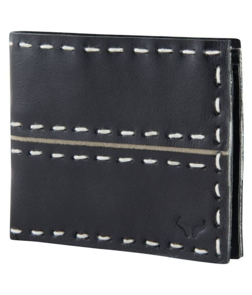     			Bern PU Black Casual Regular Wallet