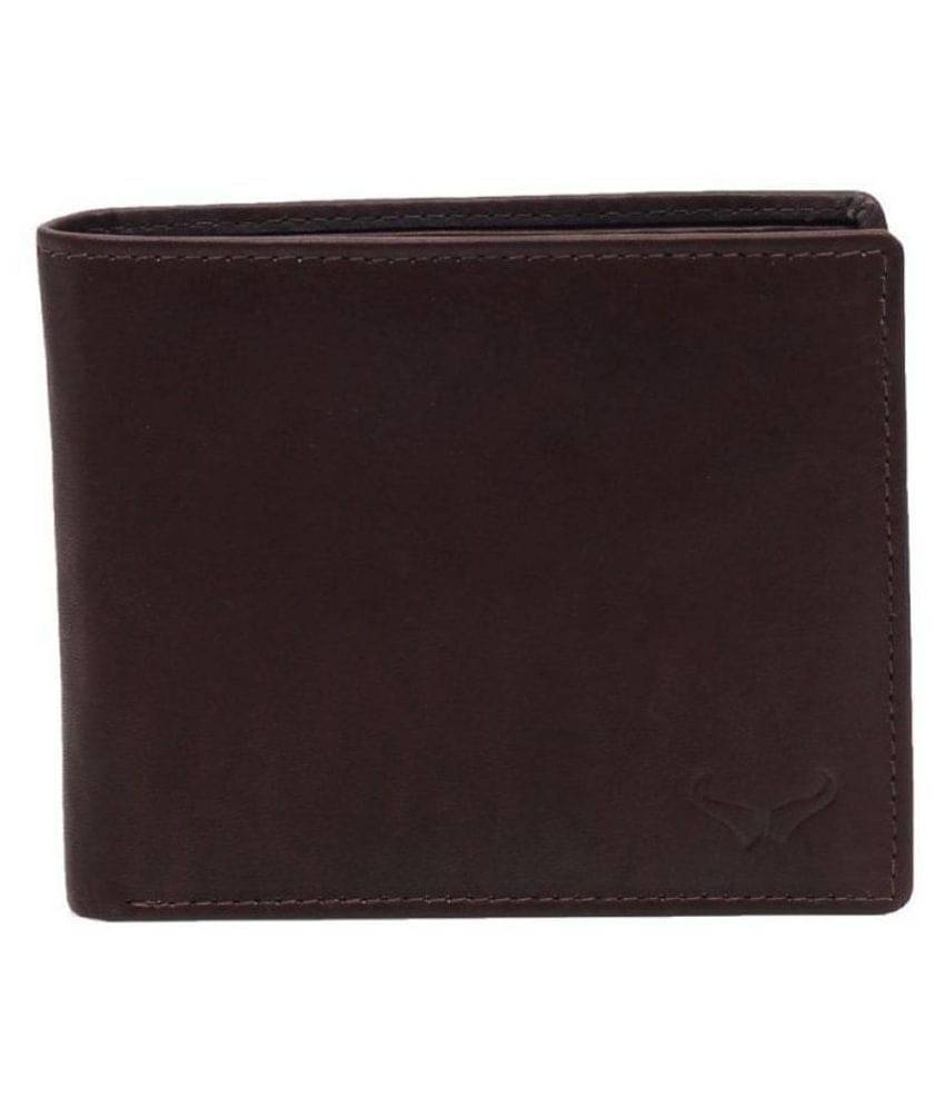     			Bern PU Brown Casual Regular Wallet