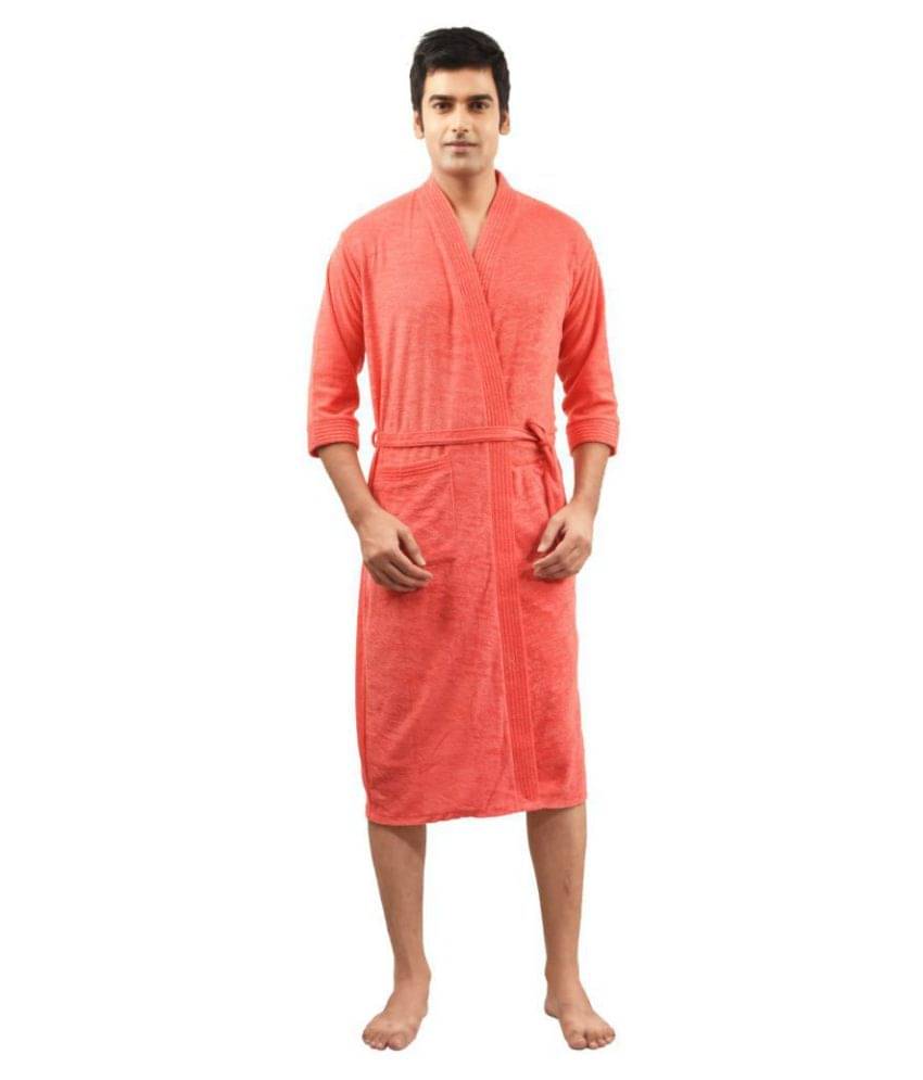     			FeelBlue Single Free Size Bathrobe Peach