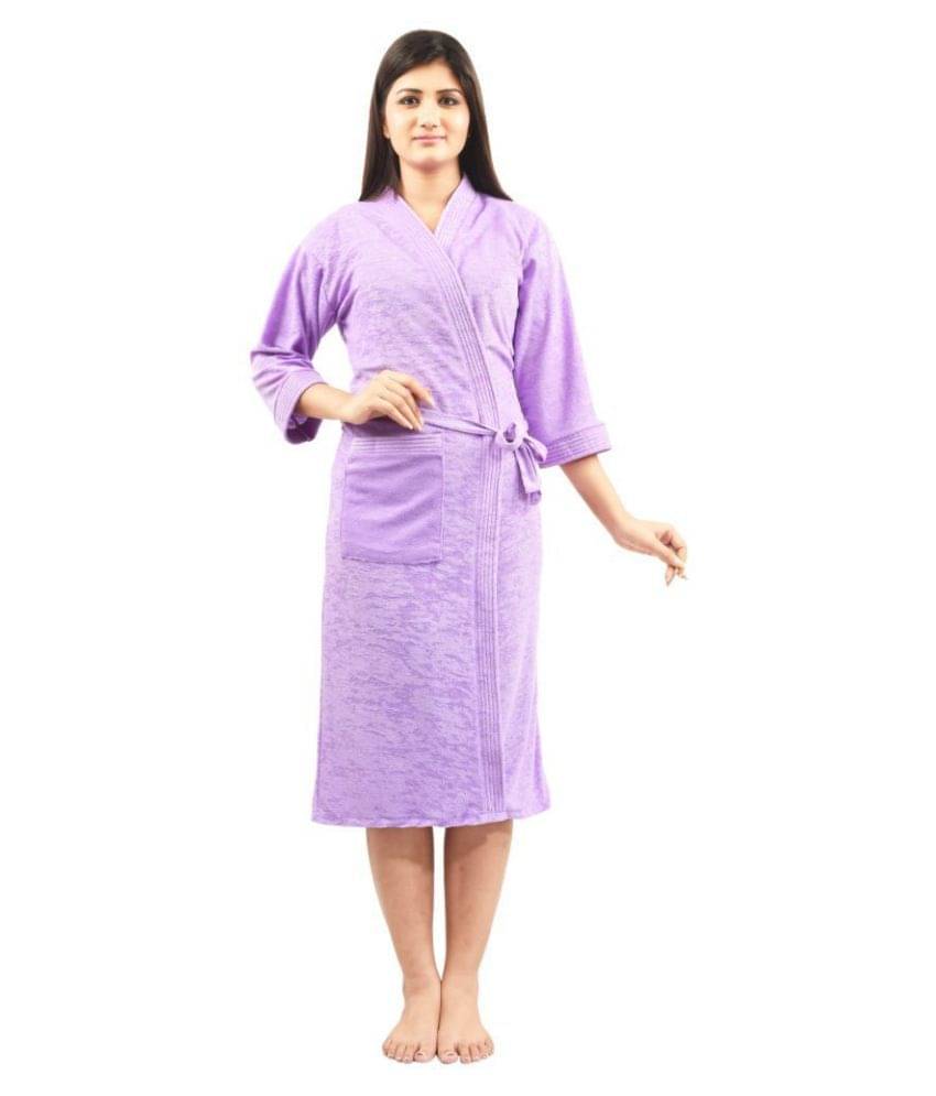     			FeelBlue Single Free Size Bathrobe Gray