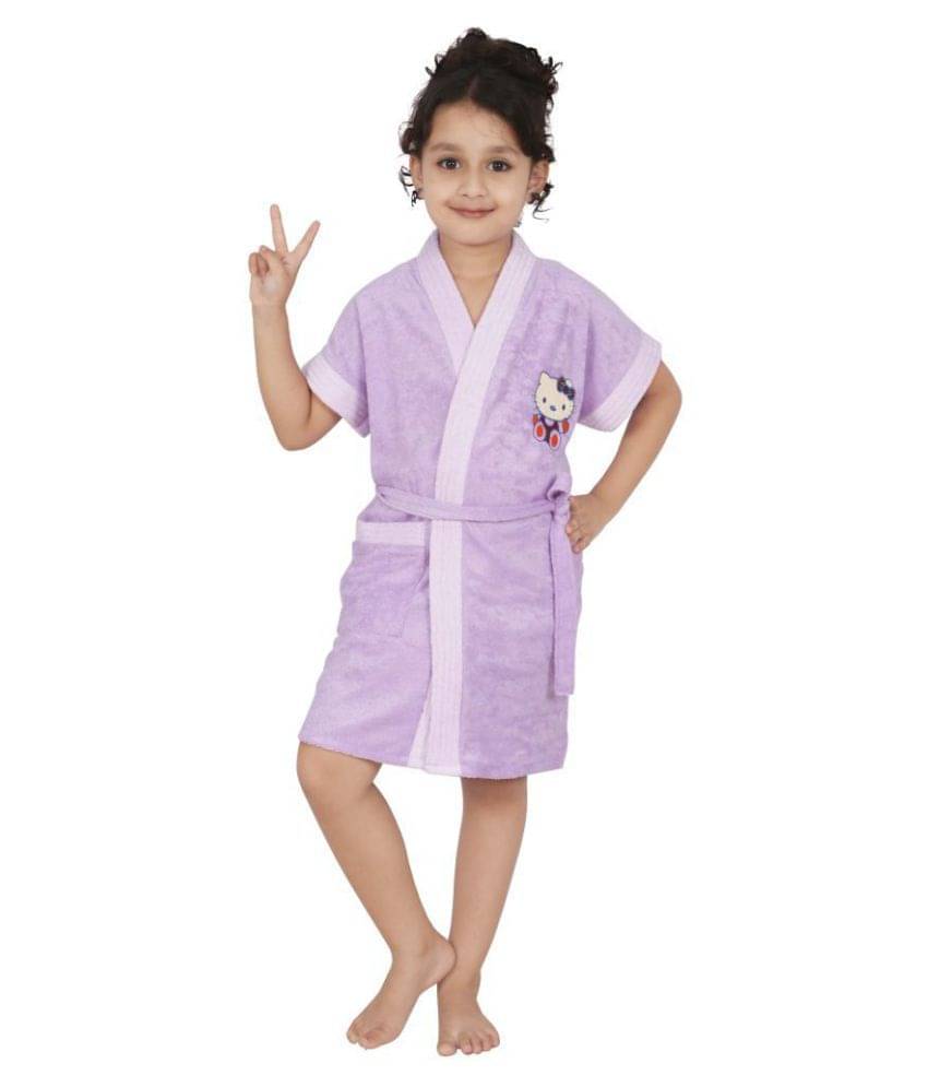     			FeelBlue Single Medium Bathrobe Lavender