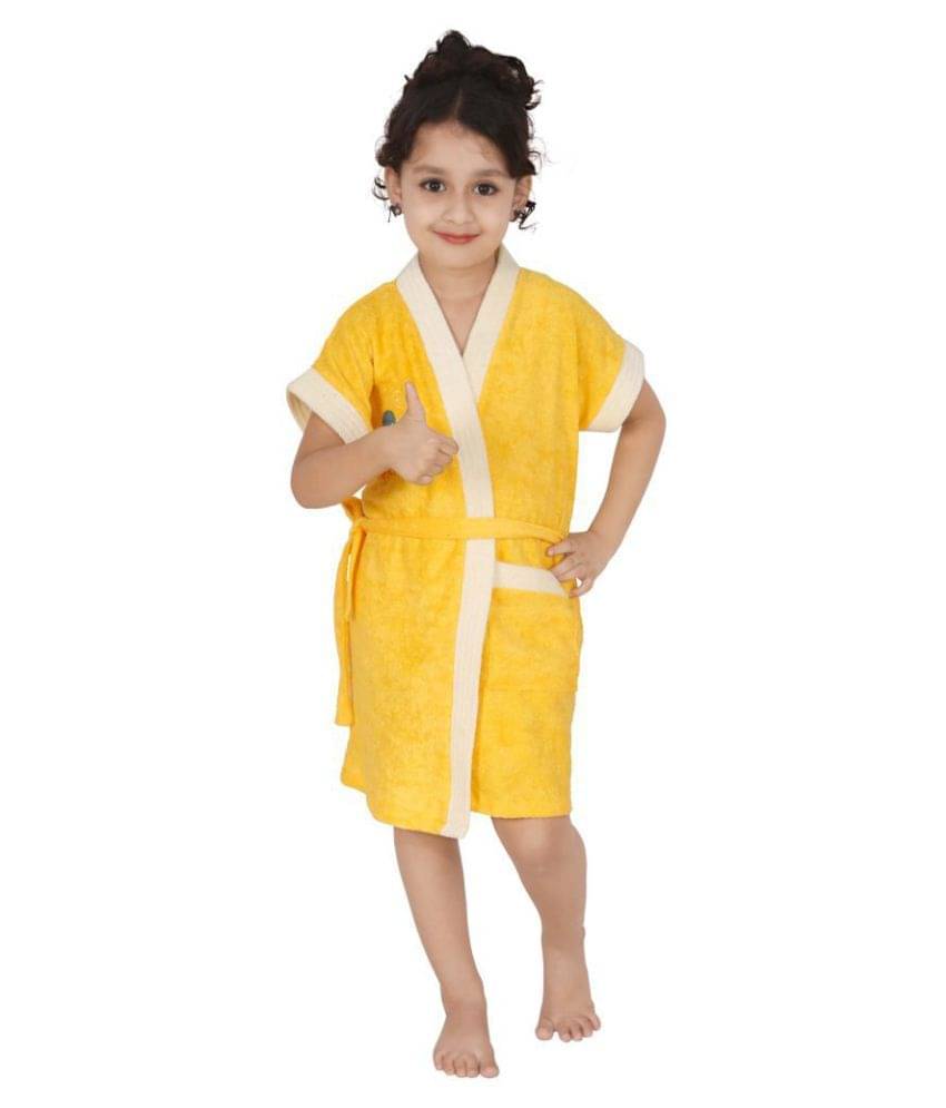     			FeelBlue Single Medium Bathrobe Yellow