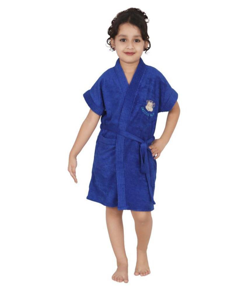     			FeelBlue Single XXL Bathrobe Blue