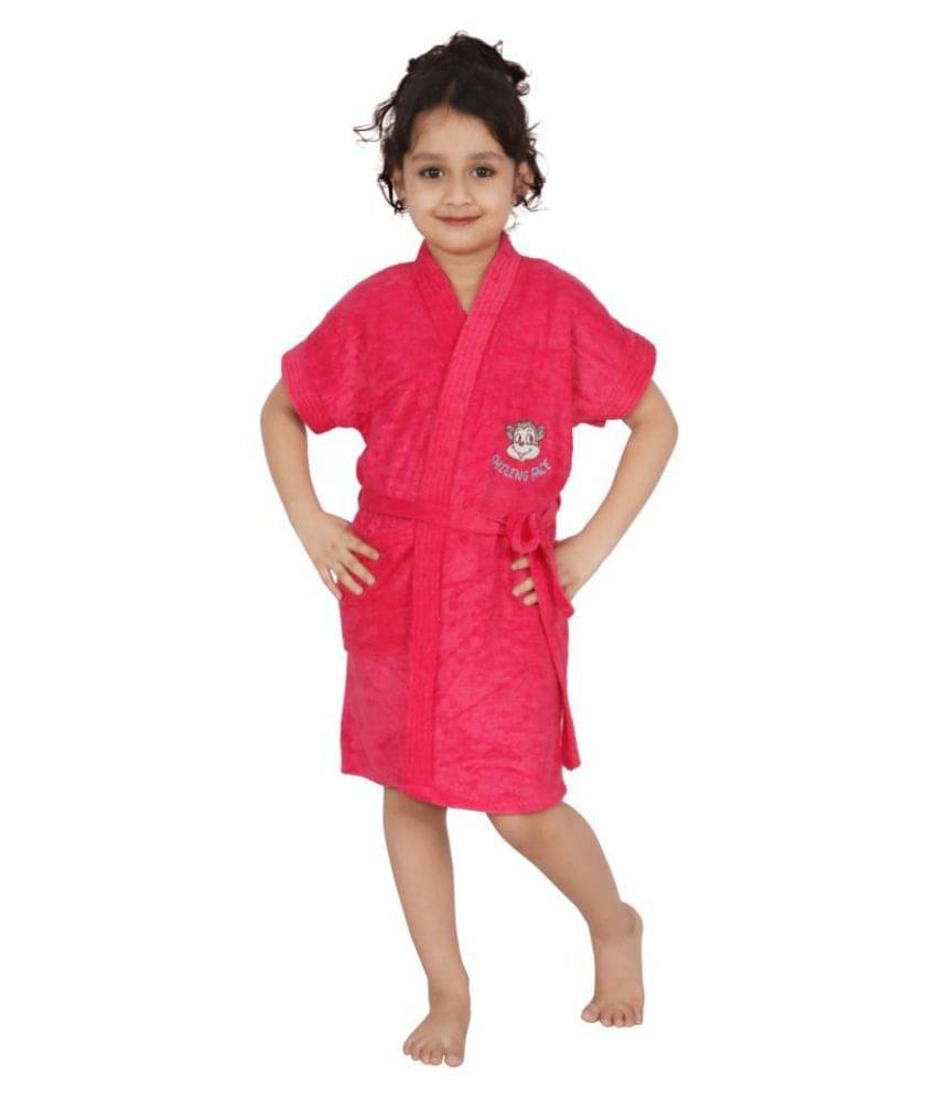     			FeelBlue Single XXL Bathrobe Pink
