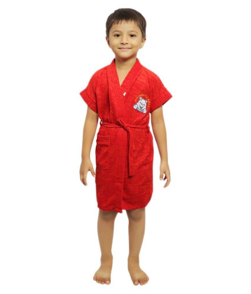     			FeelBlue Single XXL Bathrobe Red