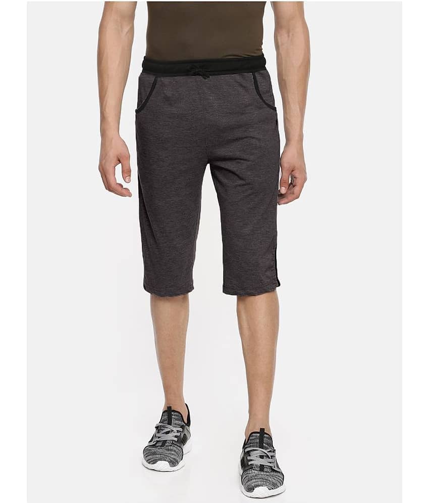 Dollar Grey 3/4ths Pack Of 1 - Shorts | Buy online on ZillyBuy