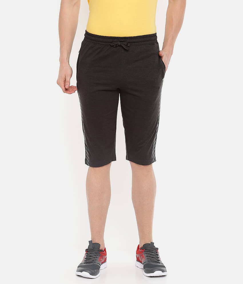 Dollar Grey 3/4ths Pack Of 1 - Shorts | Buy online on ZillyBuy