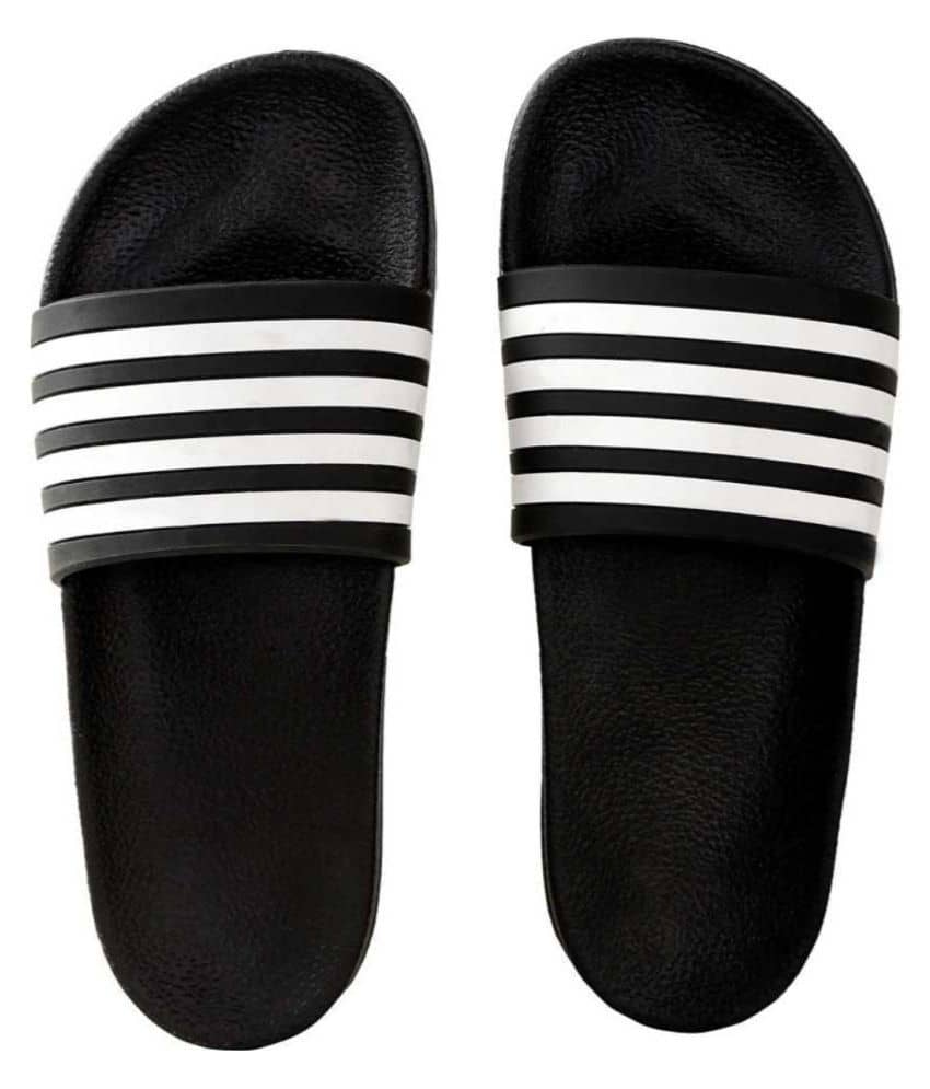 KAPANI Black Slide Flip flop