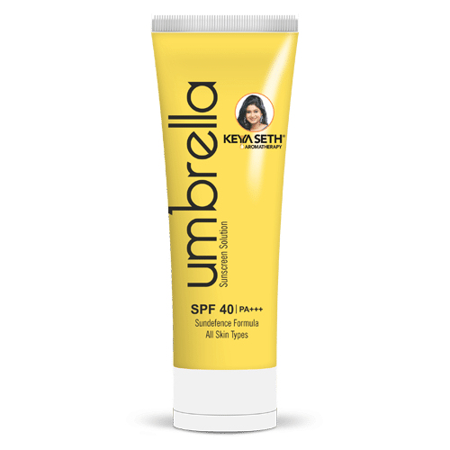 Keya Seth Aromatherapy Umbrella Sunscreen Cream SPF 40 PA+++ Light 100 mL Pack of 3 Keya Seth Aromatherapy Umbrella Sunscreen Cream SPF 40 PA+++ Light 100 mL Pack of 3