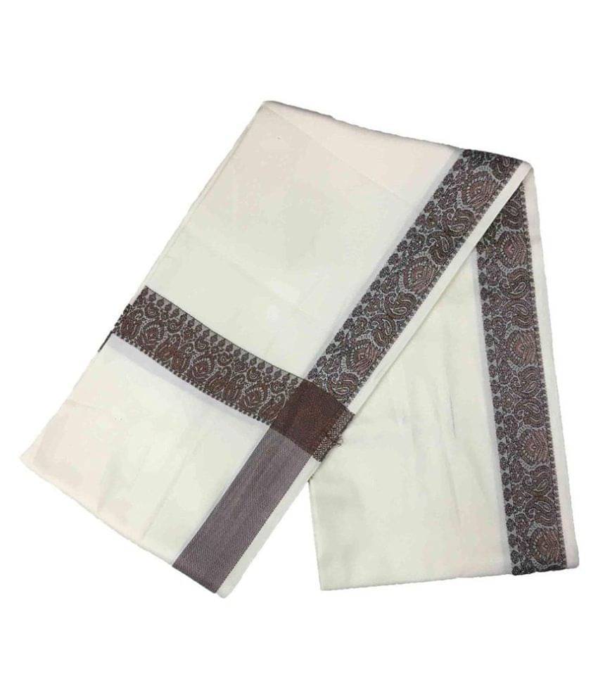 KASHMIRI White Shawl     			KASHMIRI White Shawl