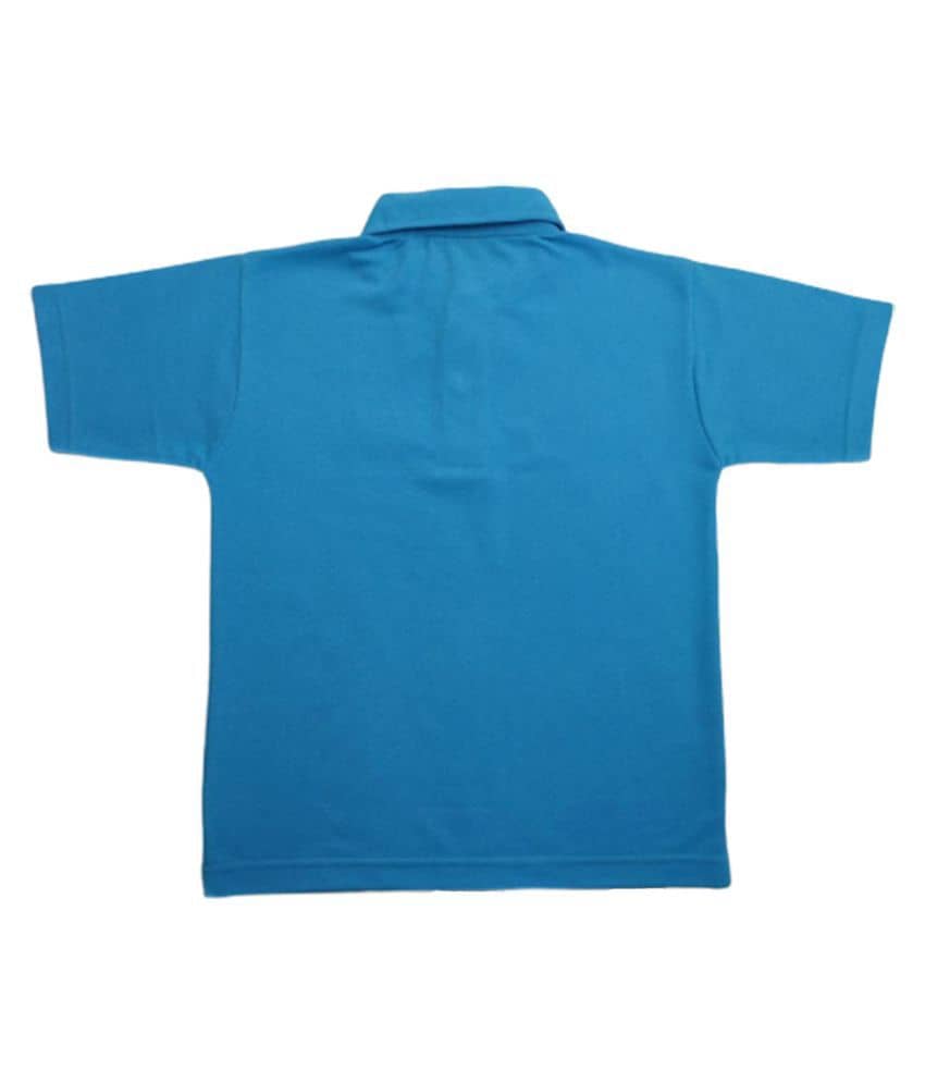 Neo Garments Pack of 1 Boys Cotton T-Shirt ( Blue )