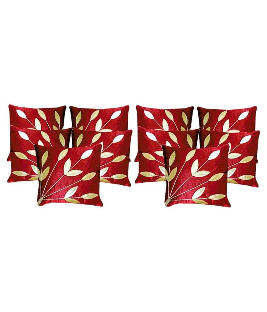 Belive-Me Set of 10 Poly Dupion Cushion Covers 40X40 cm (16X16) Belive-Me Set of 10 Poly Dupion Cushion Covers 40X40 cm (16X16)