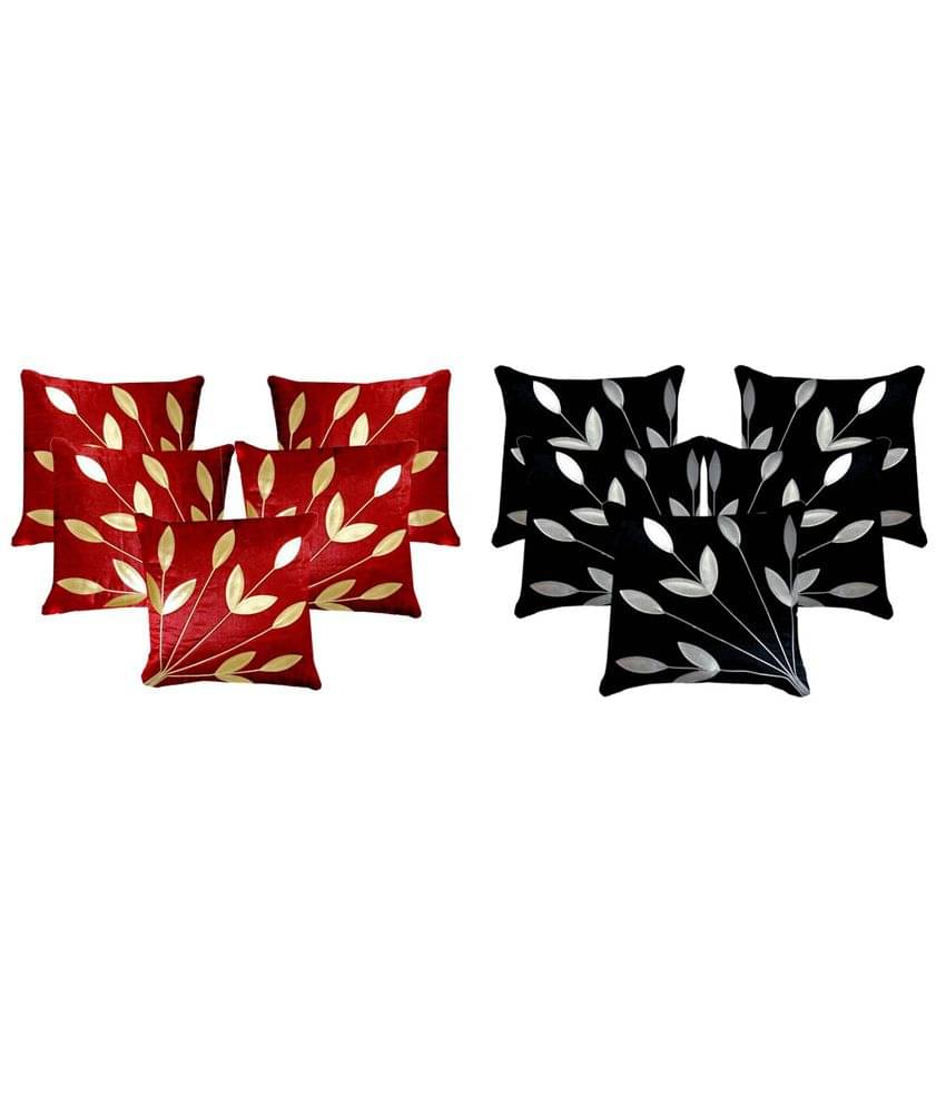 Belive-Me Set of 10 Poly Dupion Cushion Covers 40X40 cm (16X16) Belive-Me Set of 10 Poly Dupion Cushion Covers 40X40 cm (16X16)