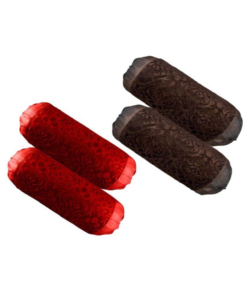Belive-Me Set of 4 Velvet Bolster Covers