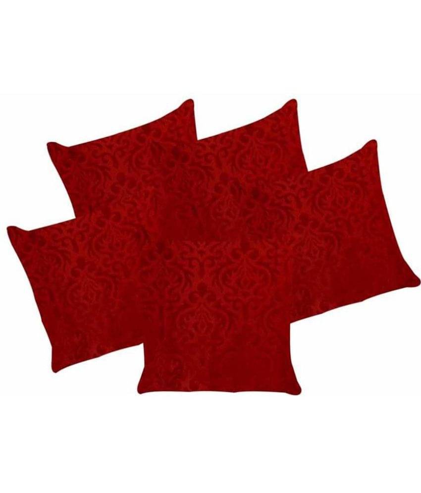 Belive-Me Set of 5 Velvet Cushion Covers 40X40 cm (16X16) Belive-Me Set of 5 Velvet Cushion Covers 40X40 cm (16X16)