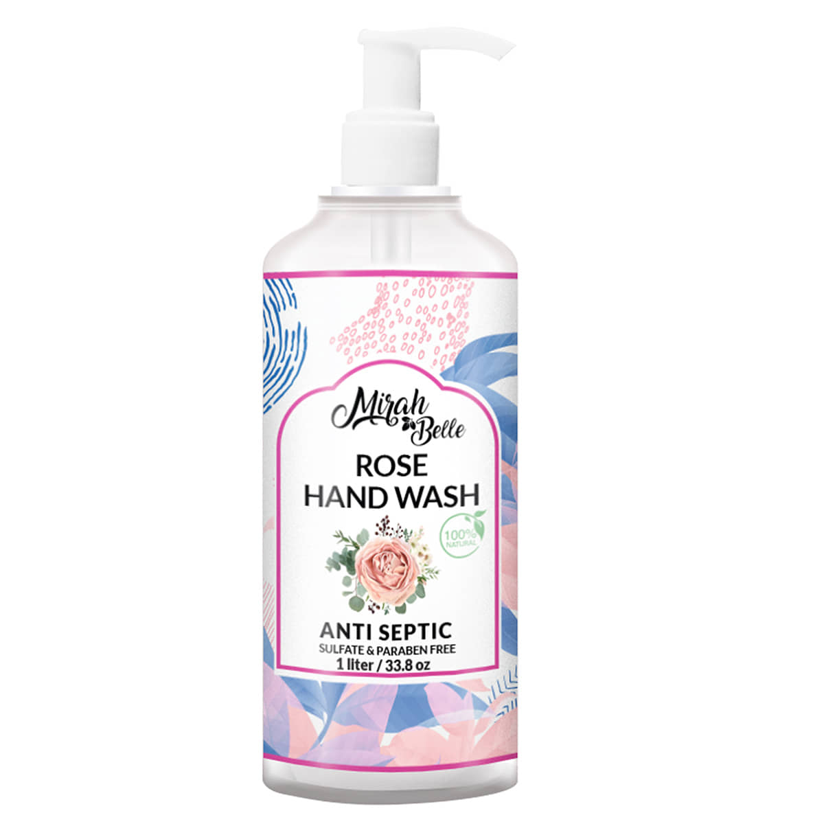 Mirah Belle Rose Hand Wash 1000 mL Pack of 1