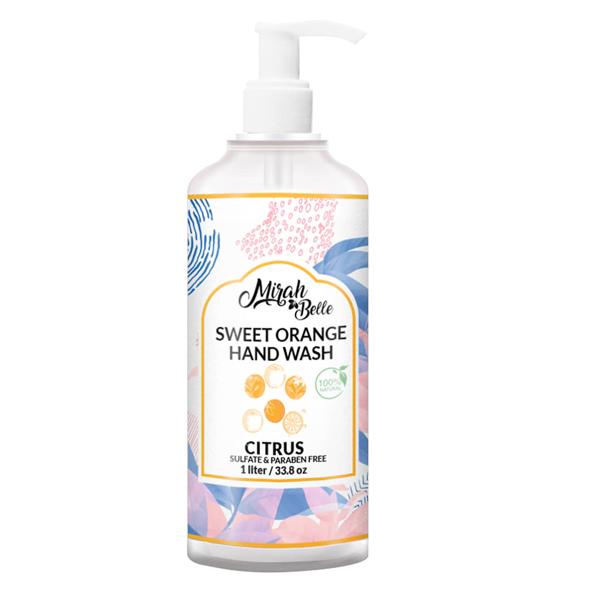 Mirah Belle - Sweet Orange Hand Wash 1000 mL (Pack of 1)