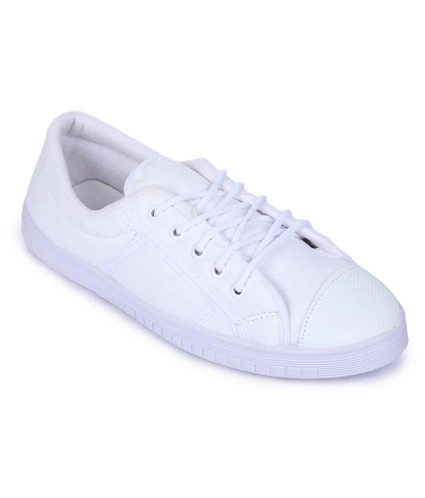     			Liberty Lifestyle White Casual Shoes