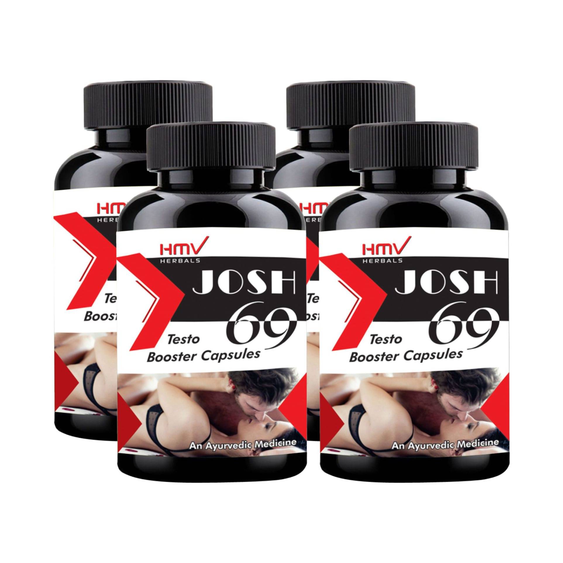 HMV Herbals JOSH 69 Power Booster For Men Herbal Capsule 120 no.s Pack Of 4 HMV Herbals JOSH 69 Power Booster For Men Herbal Capsule 120 no.s Pack Of 4